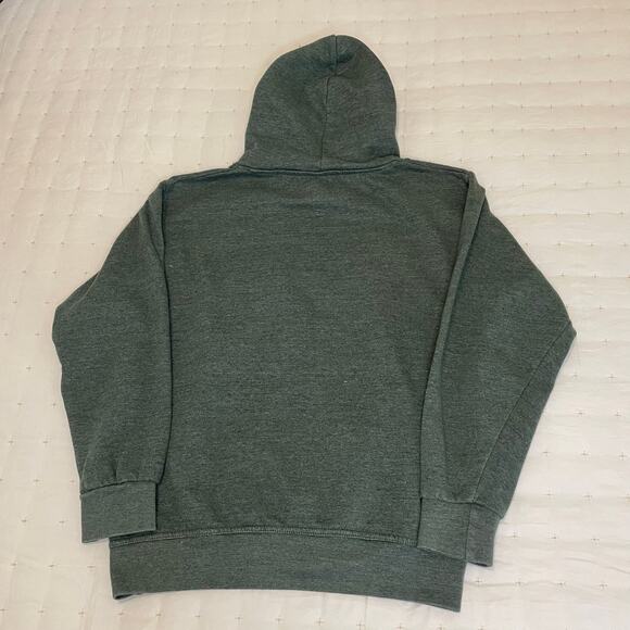 Ireland Collegiate Hoodie Women’s M Green Long Sleeve Fleece Sweatshirt Pullover - Picture 3 of 10